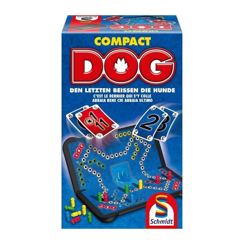 DOG Compact - Jeux de Société - SCHMIDT SPIELE - Profitez du jeu DOG DOG Compact - Jeux de Société - SCHMIDT SPIELE - Profitez du jeu DOG
