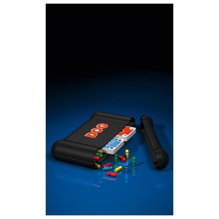 DOG Compact - Jeux de Société - SCHMIDT SPIELE - Profitez du jeu DOG dans une version compacte idéale pour les voyages ! DOG Compact - Jeux de Société - SCHMIDT SPIELE - Profitez du jeu DOG dans une version compacte idéale pour les voyages !