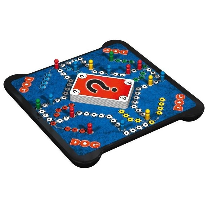 DOG Compact - Jeux de Société - SCHMIDT SPIELE - Profitez du jeu DOG dans une version compacte idéale pour les voyages ! DOG Compact - Jeux de Société - SCHMIDT SPIELE - Profitez du jeu DOG dans une version compacte idéale pour les voyages !