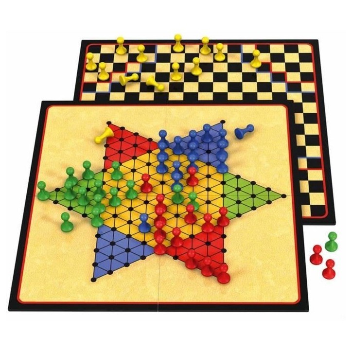 SCHMIDT AND SPIELE Jeu de société - Dames chinoises - Classic line SCHMIDT AND SPIELE Jeu de société - Dames chinoises - Classic line