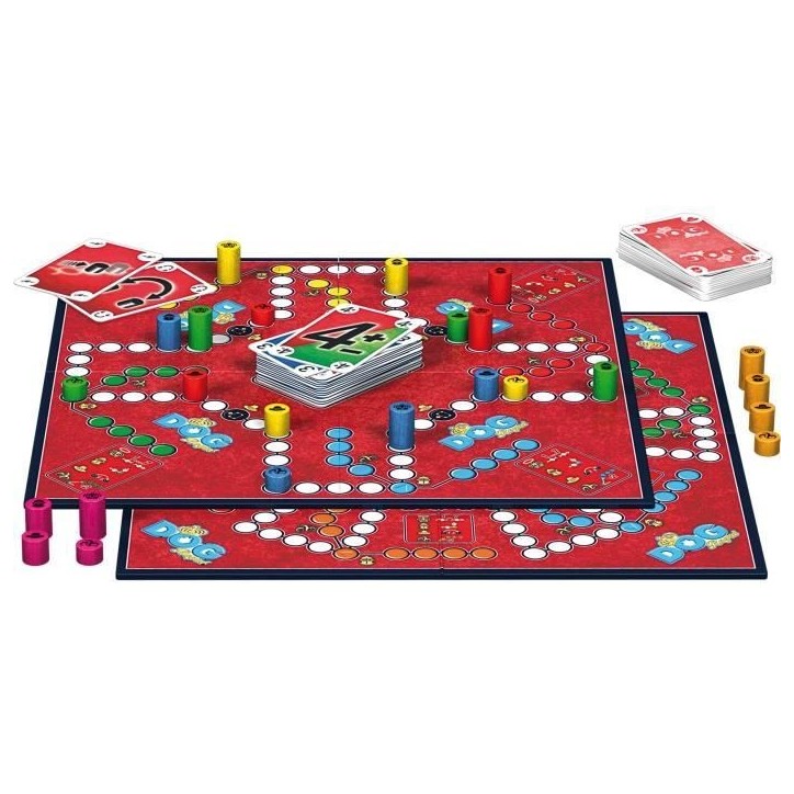 DOG royal - Jeux de Société - SCHMIDT SPIELE - Affrontez-vous dans des parties épiques de DOG avec cette version royale ! DOG royal - Jeux de Société - SCHMIDT SPIELE - Affrontez-vous dans des parties épiques de DOG avec cette version royale !