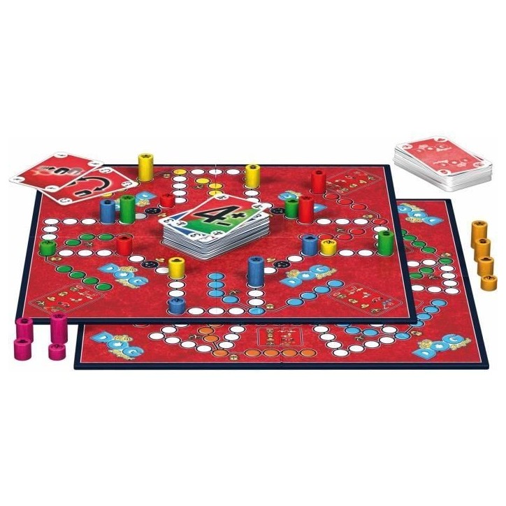 DOG royal - Jeux de Société - SCHMIDT SPIELE - Affrontez-vous dans des parties épiques de DOG avec cette version royale ! DOG royal - Jeux de Société - SCHMIDT SPIELE - Affrontez-vous dans des parties épiques de DOG avec cette version royale !