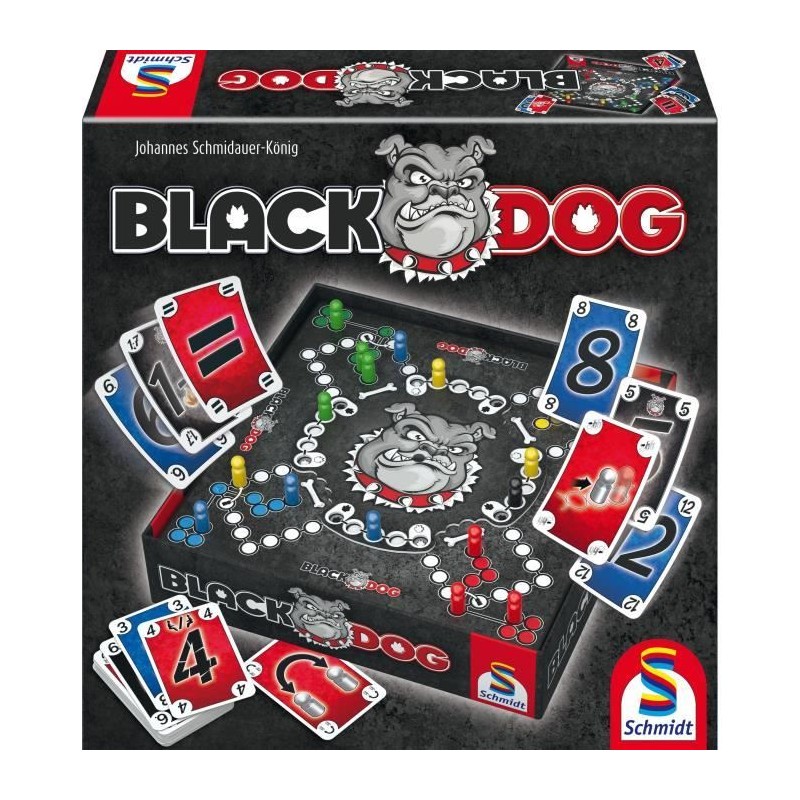 Black DOG - Jeux de Société - SCHMIDT SPIELE - Affrontez le mystéri Black DOG - Jeux de Société - SCHMIDT SPIELE - Affrontez le mystéri