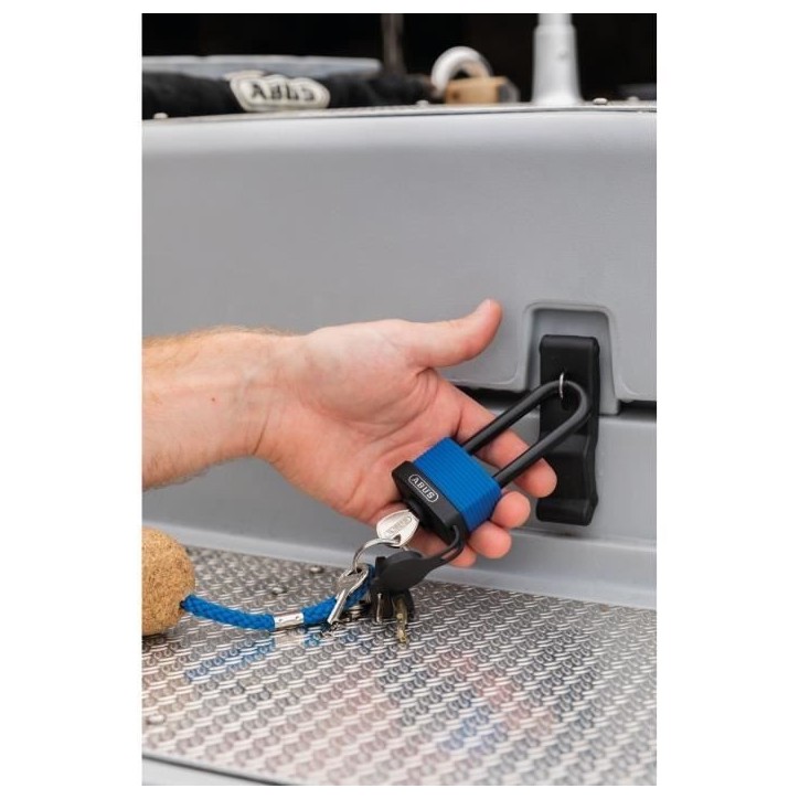 Cadenas extérieur - ABUS - 70IB/45HB63 Aqua Safe - Inox - 50 mm - 2 clés