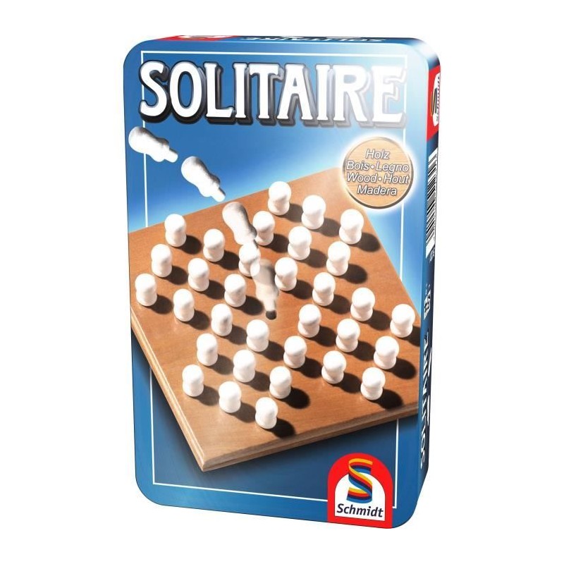 Solitaire - Jeux de Société - SCHMIDT SPIELE - Testez votre patience Solitaire - Jeux de Société - SCHMIDT SPIELE - Testez votre patience