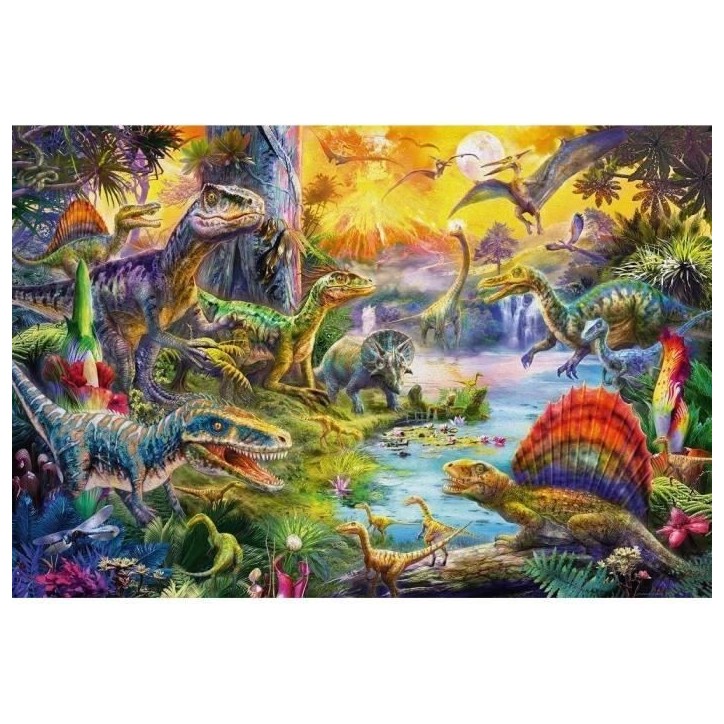 Dinosaures - avec add on (figurines de dinosaures) - 60 pcs - SCHMIDT SPIELE Dinosaures - avec add on (figurines de dinosaures) - 60 pcs - SCHMIDT SPIELE