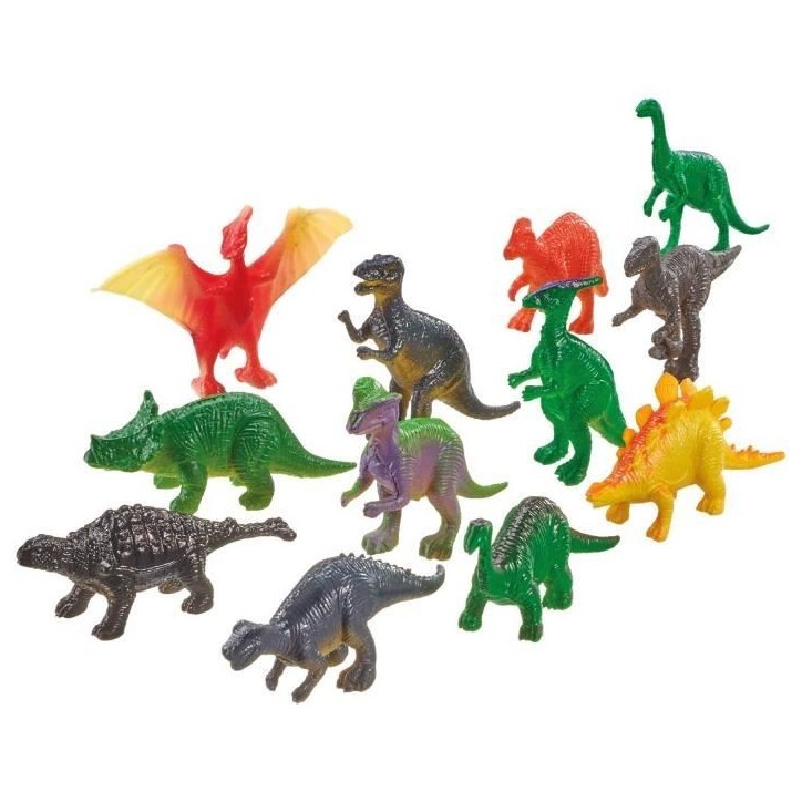 Dinosaures - avec add on (figurines de dinosaures) - 60 pcs - SCHMIDT SPIELE Dinosaures - avec add on (figurines de dinosaures) - 60 pcs - SCHMIDT SPIELE