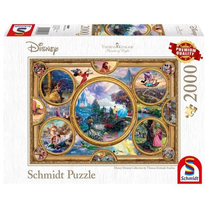 Puzzles - SCHMIDT SPIELE - Disney Dreams Collection - 2000 pieces