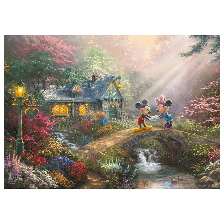 Puzzle - SCHMIDT SPIELE - Disney, Mickey & Minnie - 500 pieces