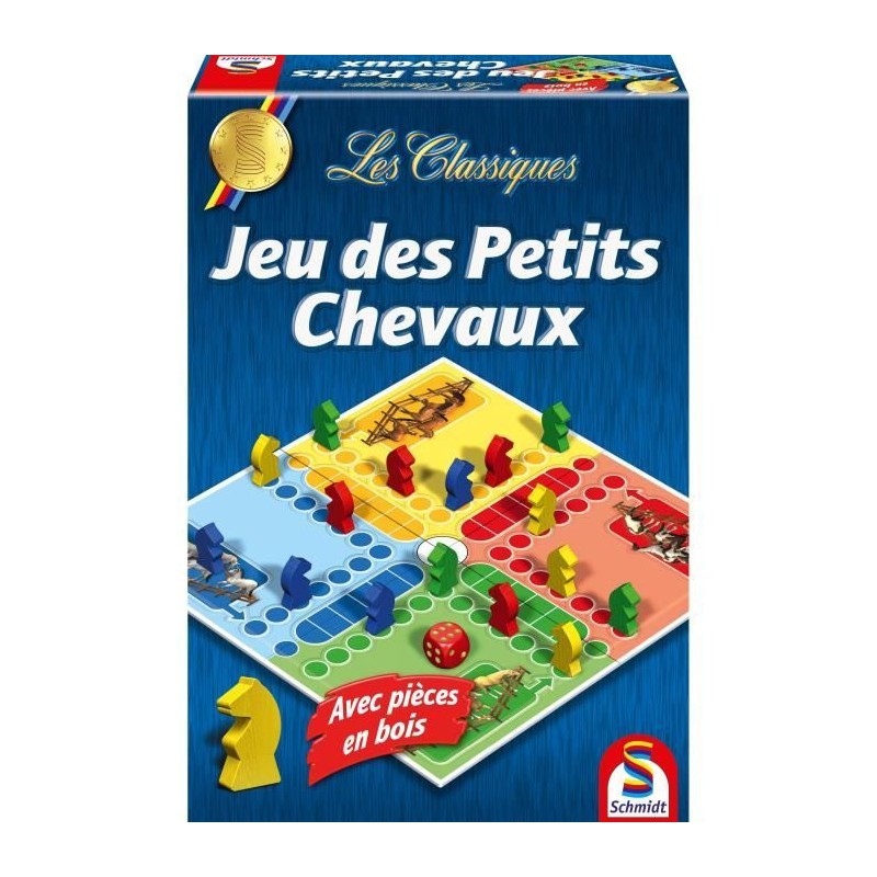 Les Classiques - Jeu de petits chevaux - SCHMIDT SPIELE - Vivez des co Les Classiques - Jeu de petits chevaux - SCHMIDT SPIELE - Vivez des co