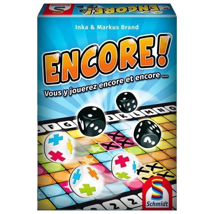 Encore! - Jeux de Société - SCHMIDT SPIELE - Profitez encore et encore de ce jeu de réflexion passionnant ! Encore! - Jeux de Société - SCHMIDT SPIELE - Profitez encore et encore de ce jeu de réflexion passionnant !