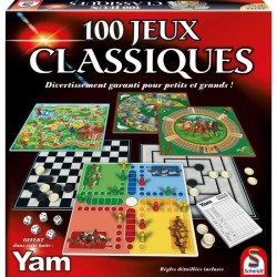 100 Jeux de société classique, SCHMIDT SPIELE, Profitez de 100 jeux
