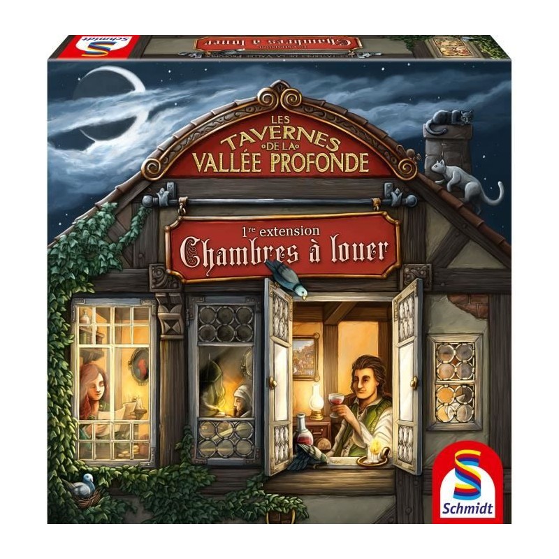 Les Tavernes de la Vallée Profonde - Jeu de société - SCHMIDT SPIEL Les Tavernes de la Vallée Profonde - Jeu de société - SCHMIDT SPIEL