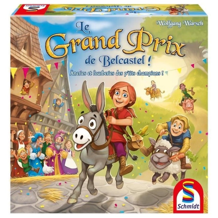 Le Grand prix de Belcastel - Jeux de Société - SCHMIDT SPIELE - Vivez une course effrénée a travers le Grand Prix de Belcast Le Grand prix de Belcastel - Jeux de Société - SCHMIDT SPIELE - Vivez une course effrénée a travers le Grand Prix de Belcast
