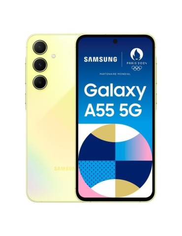 SAMSUNG Galaxy A55 5G Smartphone 128Go Lime