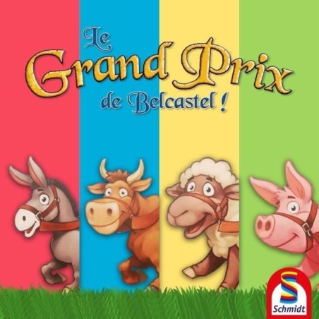 Le Grand prix de Belcastel - Jeux de Société - SCHMIDT SPIELE - Vivez une course effrénée a travers le Grand Prix de Belcast