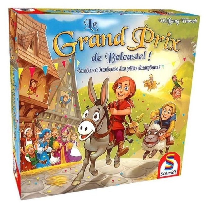 Le Grand prix de Belcastel - Jeux de Société - SCHMIDT SPIELE - Vivez une course effrénée a travers le Grand Prix de Belcast Le Grand prix de Belcastel - Jeux de Société - SCHMIDT SPIELE - Vivez une course effrénée a travers le Grand Prix de Belcast