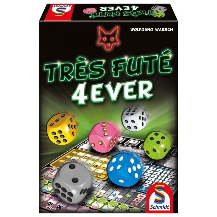 Tres futé 4-ever - Jeux de Société - SCHMIDT SPIELE - Profitez indéfiniment des défis de ce jeu de dés passionnant ! Tres futé 4-ever - Jeux de Société - SCHMIDT SPIELE - Profitez indéfiniment des défis de ce jeu de dés passionnant !