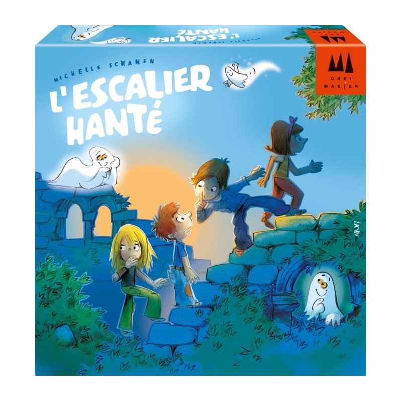 Jeu de Société - SCHMIDT SPIELE - L'Escalier Hanté - Fantôme - Tra