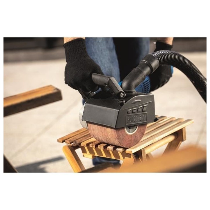 SCHEPPACH Brosse en fibre synthétique pour rénovateur et surfaceuse MRS1300