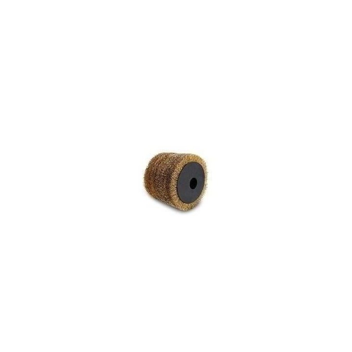 Brosse métallique pour rénovateur et surfaceuse MRS1300 - SCHEPPACH - Diametre 120mm - Largeur 100mm Brosse métallique pour rénovateur et surfaceuse MRS1300 - SCHEPPACH - Diametre 120mm - Largeur 100mm