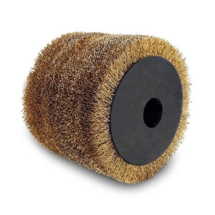 Brosse métallique pour rénovateur et surfaceuse MRS1300 - SCHEPPACH - Diametre 120mm - Largeur 100mm Brosse métallique pour rénovateur et surfaceuse MRS1300 - SCHEPPACH - Diametre 120mm - Largeur 100mm
