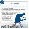 Brosse universelle pour taches profondes - SCHEPPACH - PRB300 - Compat