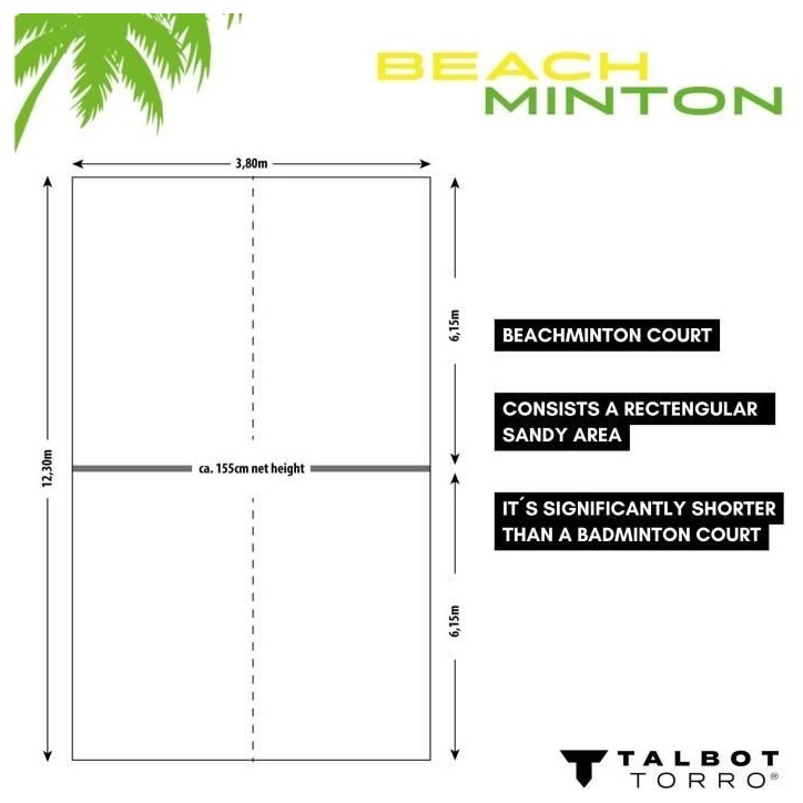 Set de beachminton - SCHILDKRÖT