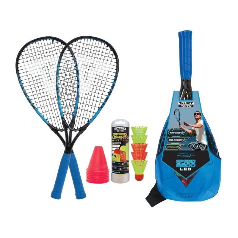 Set de Speedbadminton - SCHILDKRÖT - Set SPEED 6600 LED Set de Speedbadminton - SCHILDKRÖT - Set SPEED 6600 LED