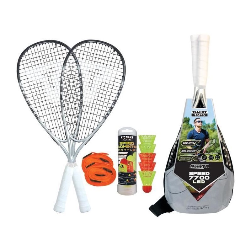Set de Speedbadminton - SCHILDKRÖT - Set SPEED 7700 LED Set de Speedbadminton - SCHILDKRÖT - Set SPEED 7700 LED