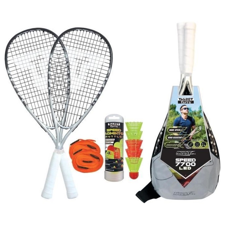 Set de Speedbadminton - SCHILDKRÖT - Set SPEED 7700 LED