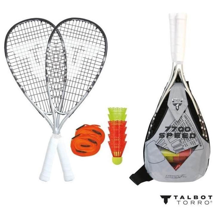 Set de Speedbadminton - SCHILDKRÖT - Set SPEED 7700 LED