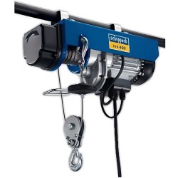 Palan électrique - SCHEPPACH - HRS400 - 400 kg - 780 W - Frein automa