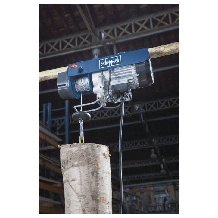 Palan électrique - SCHEPPACH - HRS400 - 400 kg - 780 W - Frein automatique