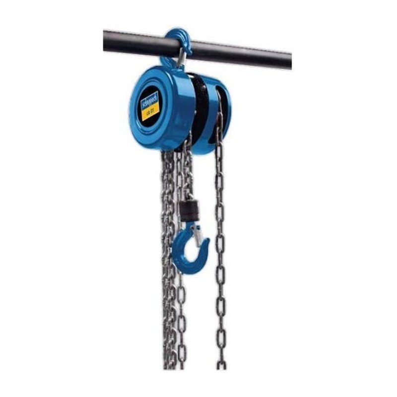 Palan a chaîne - SCHEPPACH - CB01 - 1 tonne - Acier - 4907401000 Palan a chaîne - SCHEPPACH - CB01 - 1 tonne - Acier - 4907401000