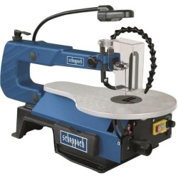 Scie a chantourner - Scheppach - SD1600V - Hauteur/Profondeur de coupe