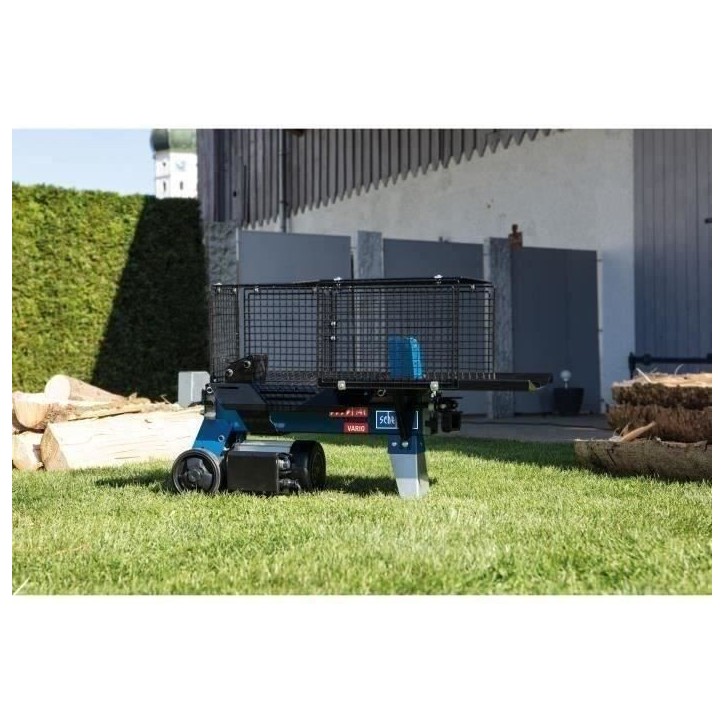 Fendeur de bûches électrique horizontal HL460 - 4T 1500W SCHEPPACH - Noir et bleu - 37 cm Ø 25 cm Fendeur de bûches électrique horizontal HL460 - 4T 1500W SCHEPPACH - Noir et bleu - 37 cm Ø 25 cm