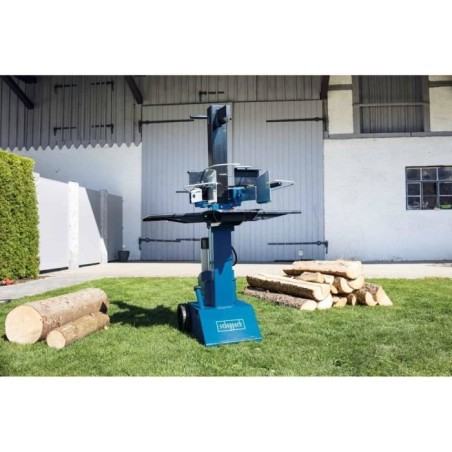Fendeur de bûches SCHEPPACH 8 tonnes - 3000W - HL810 - Fendeur de buche - Horizontale - Bleu - 55 cm
