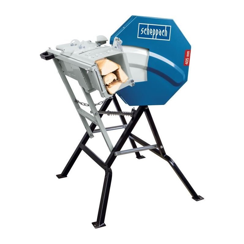 Scie a bûches Scheppach HS410 - lame Ø 405mm - 2200W - garantie 5 an Scie a bûches Scheppach HS410 - lame Ø 405mm - 2200W - garantie 5 an