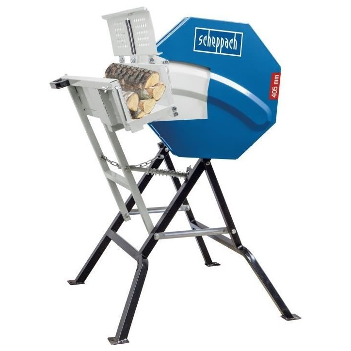 Scie a bûches Scheppach HS410 - lame Ø 405mm - 2200W - garantie 5 ans Scie a bûches Scheppach HS410 - lame Ø 405mm - 2200W - garantie 5 ans