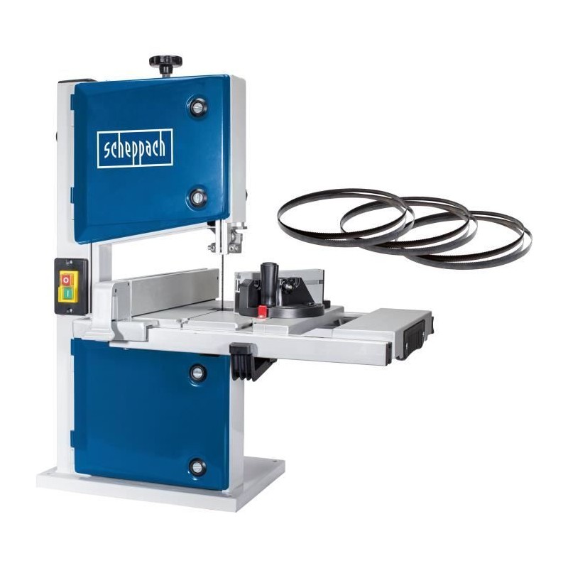 Scie a ruban - Scheppach HBS30 - 205 mm - 350W - Bois - Inclus 3 lames Scie a ruban - Scheppach HBS30 - 205 mm - 350W - Bois - Inclus 3 lames
