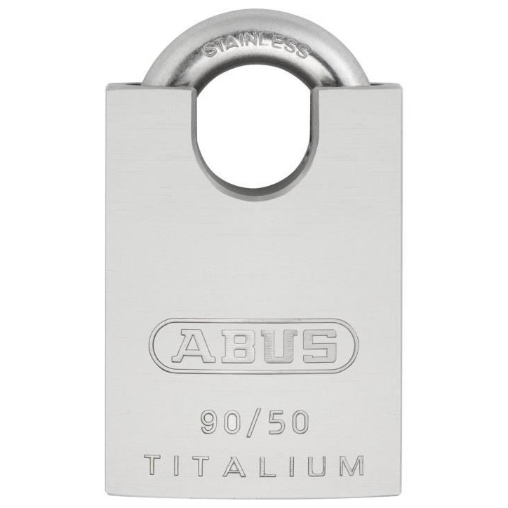 Cadenas - ABUS - 90RK/50 - Anse protégée - Cylindre interchangeable - Protection intempéries Cadenas - ABUS - 90RK/50 - Anse protégée - Cylindre interchangeable - Protection intempéries