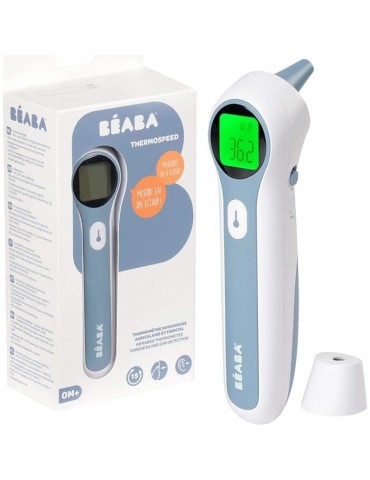 BEABA Thermospeed, thermometre infrarouge auriculaire et frontal