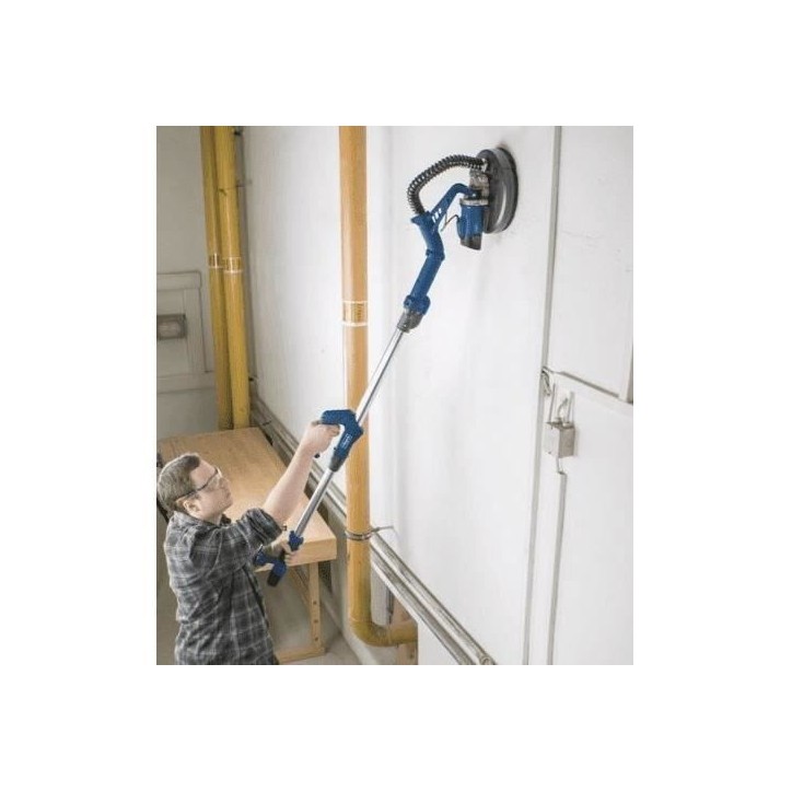 Ponceuse pour murs et plafonds télescopique SCHEPPACH DS920X - 210 mm - 710W (Livrée avec 1 tuyau 4m, 6 disques abrasifs) Ponceuse pour murs et plafonds télescopique SCHEPPACH DS920X - 210 mm - 710W (Livrée avec 1 tuyau 4m, 6 disques abrasifs)