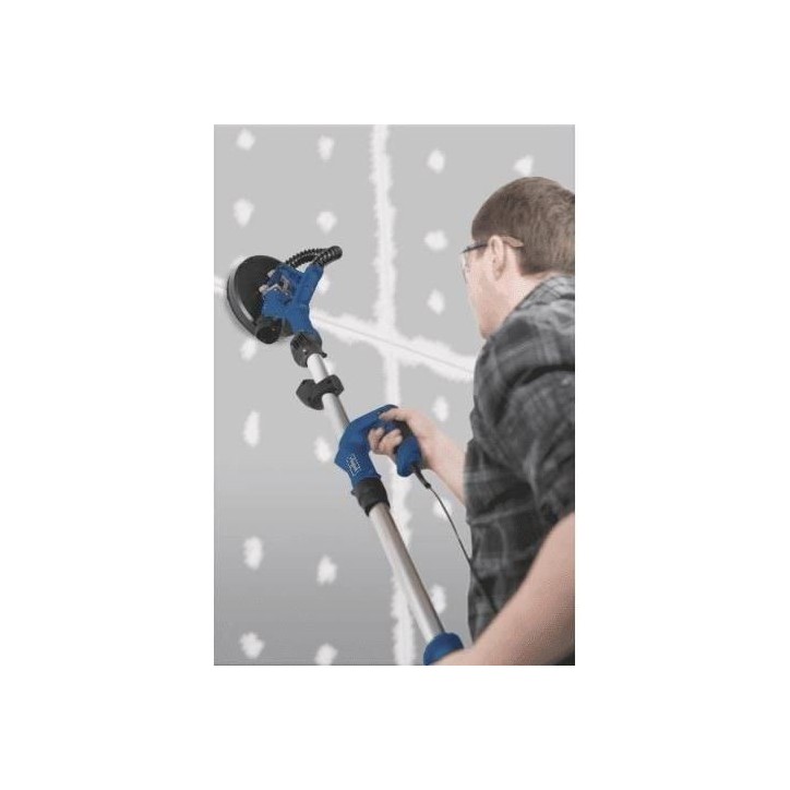 Ponceuse pour murs et plafonds télescopique SCHEPPACH DS920X - 210 mm - 710W (Livrée avec 1 tuyau 4m, 6 disques abrasifs) Ponceuse pour murs et plafonds télescopique SCHEPPACH DS920X - 210 mm - 710W (Livrée avec 1 tuyau 4m, 6 disques abrasifs)