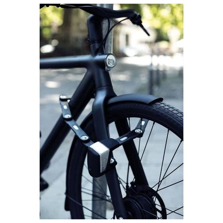 Antivol pliable - ABUS - BORDO ONE 6500A/110 - Support SH - Noir Antivol pliable - ABUS - BORDO ONE 6500A/110 - Support SH - Noir