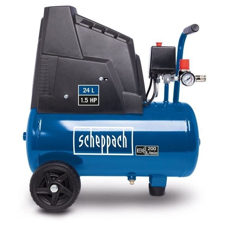 Compresseur SCHEPPACH - 24L 8 bar - 1100W - HC30ox Compresseur SCHEPPACH - 24L 8 bar - 1100W - HC30ox