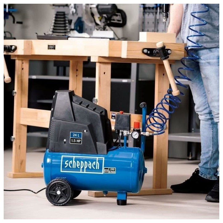 Compresseur SCHEPPACH - 24L 8 bar - 1100W - HC30ox Compresseur SCHEPPACH - 24L 8 bar - 1100W - HC30ox