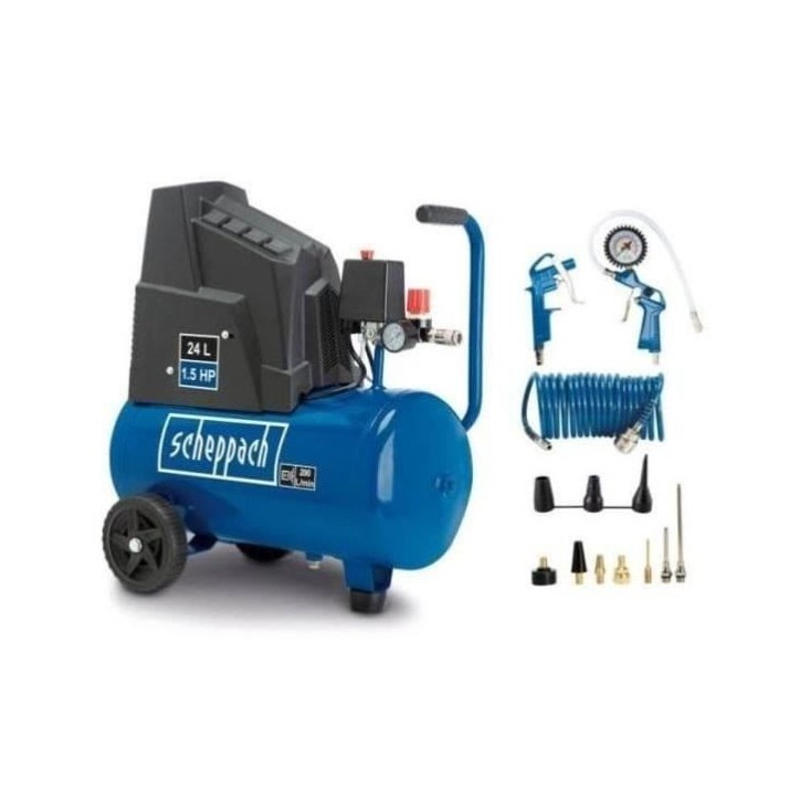 Compresseur 24 L - Scheppach - HC26o Compresseur 24 L - Scheppach - HC26o