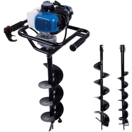 Tariere thermique SCHEPPACH EB2000 livrée avec 3 meches 100, 150 et 2